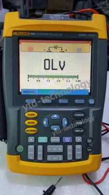 Fluke 196C Digital Oscilloscope ScopeMeter Handheld 1GS/s 100mhz - Image 1 of 4