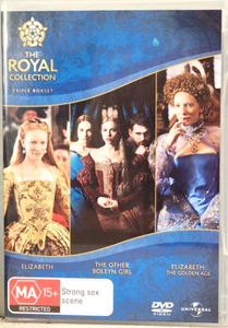 ELIZABETH/ THE OTHER BOLEYN GIRL/ ELIZABETH: THE GOLDEN AGE - 3 DVDs - Picture 1 of 2