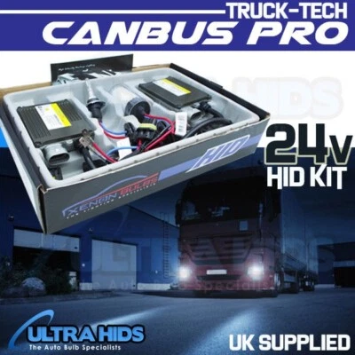 H7 CANBUS PRO TRUCK 24v 35W HID XENON CONVERSION KIT UK STOCK 43K 5K 6K 8K 10K - Image 1 of 4