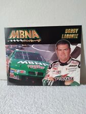 BOBBY LABONTE MBNA INTERSTATE #18 PONTIAC NASCAR 1999 POST CARD BRAND NEW