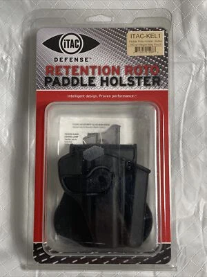 ITAC - KEL 1 Retention Roto Paddle Holster Keltec .380 w/ Mag Pouch RH OWB - Image 1 of 4