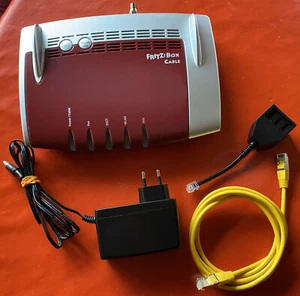 Fritz!Box 6490 Cable gebraucht (Voreinstellung für Vodafone) - Afbeelding 1 van 2