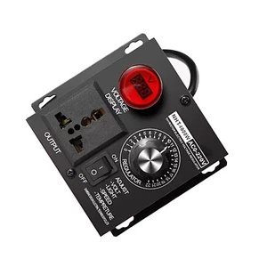 4000W AC 220V SCR Motor Speed Controller Volt Thermostat Regulator Dimmer - Picture 1 of 17