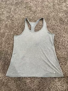 WOMENS Gray NIKE DRI-FIT RUNNING Tank Top Size Medium - Picture 1 of 4