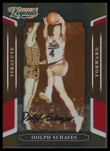 2008 Donruss Sports Legends #44 Dolph Schayes Signatures Mirror Red #/655 - Picture 1 of 2