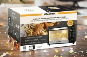 Horno tostador freidora de aire con pantalla táctil digital Kalorik de 22 cuartos de galón - ENVÍO RÁPIDO - Imagen 1 de 2