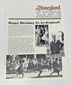 Disneyland Line Vol. 15 #28 July  14, 1983 Cast Member News Disney Anniversary - Picture 1 of 3