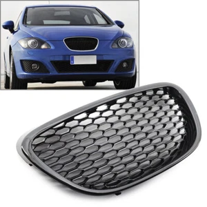 1 Stück schwarzer ABS-Frontstoßstangen-Mittelgrill für SEAT LEON MK2 1P1 06–09 - Bild 1 von 9