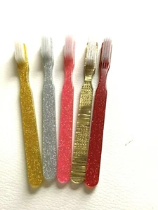 5 neue lustige und bunte Vintage Zahnbürsten von Alan Stuart - Bild 1 von 1