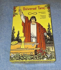 Universal Tarot Kit With Cards & Book. Lo Scarabeo.Roberto De Angelis. NEW. Rare - Picture 1 of 13