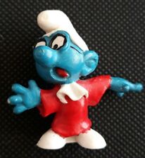 Smurfs Judge Brainy Red Robe  Plastic 1970s Figure 20016