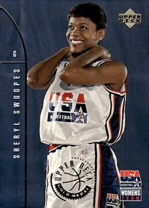 1994 Upper Deck USA Gold Medal Basketball Card #84 Sheryl Swoopes Team USA - Picture 1 of 2