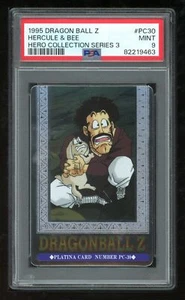 Dragon Ball Z Hero Collection 3 PC-30 Hercule & Bee Card 1995 PSA 9 82219463 - Picture 1 of 2