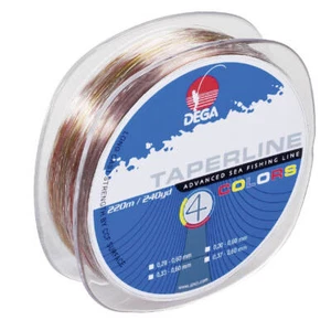 Jenzi Dega Schlagschnur Taper Line 4-colors 220m Angelschnur Angelleine Sehne - Picture 1 of 1