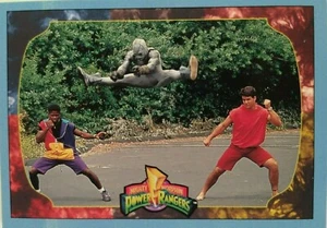1994 Mighty Morphin Power Rangers / Super Putties / Series 2 / #90 / Blue Border - Picture 1 of 6