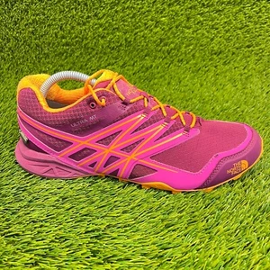 The North Face Ultra MT GTX Womens Size 10.5 Purple Pink Running Shoes Sneakers - Picture 1 of 10