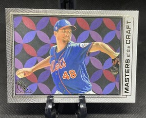 2021 Topps Gallery Masters of the Craft #MTC7 Jacob deGrom - New York Mets