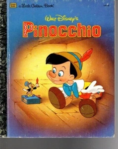 PINOCCHIO--Vintage Little Golden Book--FREE SHIPPING - Picture 1 of 1