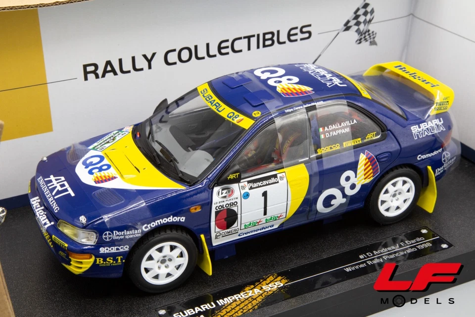 1:18 Subaru Impreza 555 Dallavilla/Fappani Rally Piancavallo 1998 - SunStar - Immagine 1 di 4