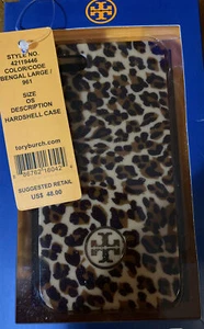 TORI BURCH Hardshell Case For iPhone 5 Gold Logo and Leopard / Bengal Print NIB - Picture 1 of 6