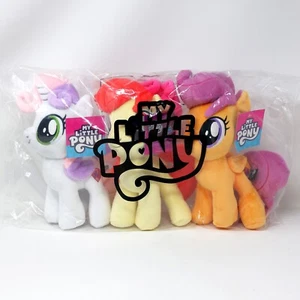 Hasbro My Little Pony Cutie Apple Bloom Scootaloo Belle Plush Plushie Figure MLP - Picture 1 of 3