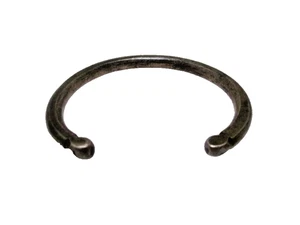 Hartes Armband aus patinierter Bronze - antiker Drehmomentstil - Bild 1 von 3