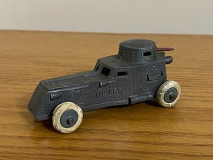 Coche blindado Tootsietoy tanque de juguete fundido a presión del ejército de Estados Unidos TA-55 - Imagen 1 de 9