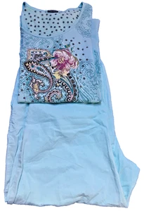 2-tlg. Set Damen-Caprihose Gr. 48 + Gratisshirt "Gerry Weber" - Bild 1 von 5