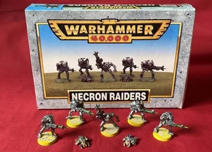 Necron Raiders And Box Metal fuori produzione 1997 Warhammer 40k (U3243) - Foto 1 di 10