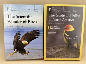 Lot of 2 sets Great Courses GUIDE TO BIRDING/SCIENTIFIC WONDER OF BIRDS - Picture 1 of 3