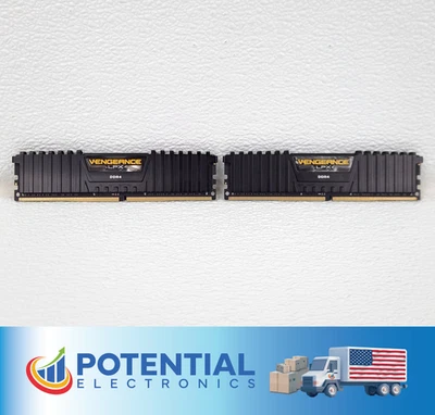 Corsair Vengeance LPX CMK32GX4M2A2666C16 32GB (2x16GB) DDR4-2666MHz Memory - Image 1 of 4