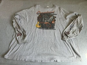 Vintage Y2K Harley Davidson Motorcycles Shirt, Flames, Graceland Memphis, 5XL - Bild 1 von 23