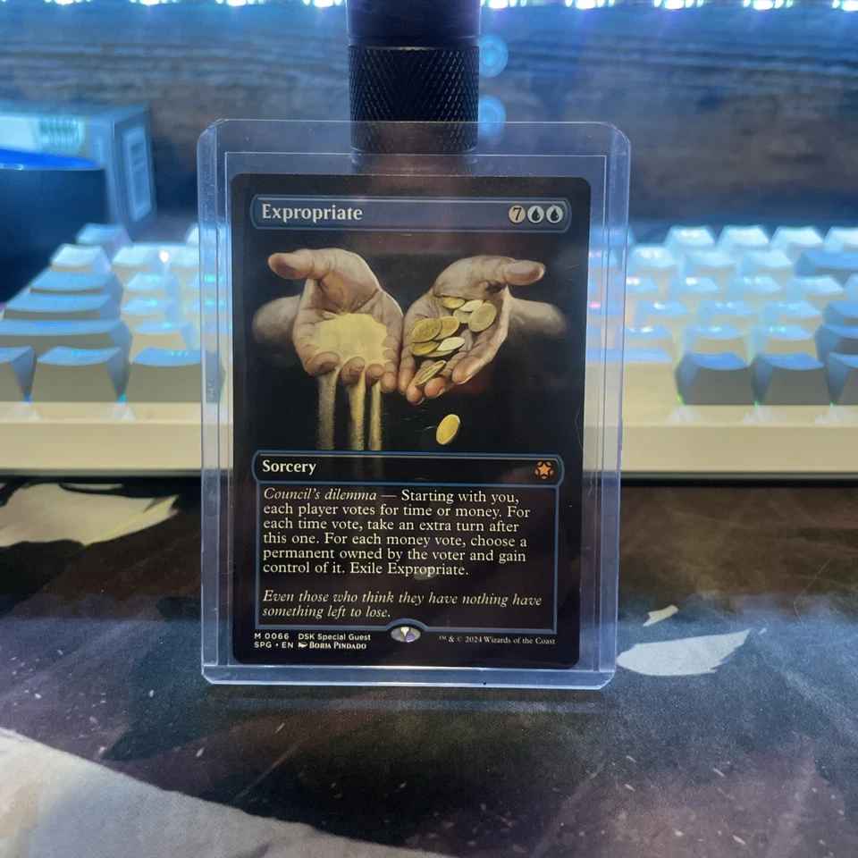 MTG Expropriate (0066) *Non-Foil* Borderless Special Guest MT/NM Free Ship - Image 1 of 1