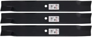 3 cuchillas de cortacésped Rotary® 6833 para cubierta Bad Boy® Dixie Chopper® Windsor® 72" - Imagen 1 de 7