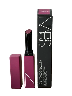 NARS Powermatte Lipstick WARM LEATHERETTE #650 Full sz 0.05 Oz. / 1.5 g NIB Plum - Image 1 of 2