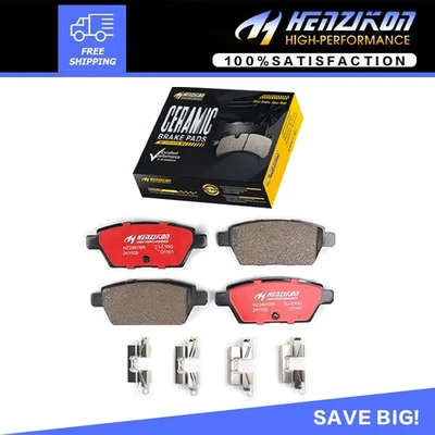 Pastillas de freno traseras de cerámica aptas para 2006-2009 2010 2011 2012 Fusion MKZ Mazda 6 Milan` Foto 1 de 4