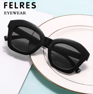 Mujeres Protección UV Gafas de sol Marco Completo Moda Ovaladas Exterior Sombra Gafas Nuevas - Imagen 1 de 18