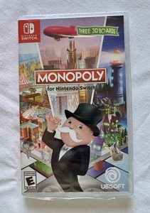 Placa Monopoly Nintendo Switch sellada - Imagen 1 de 2