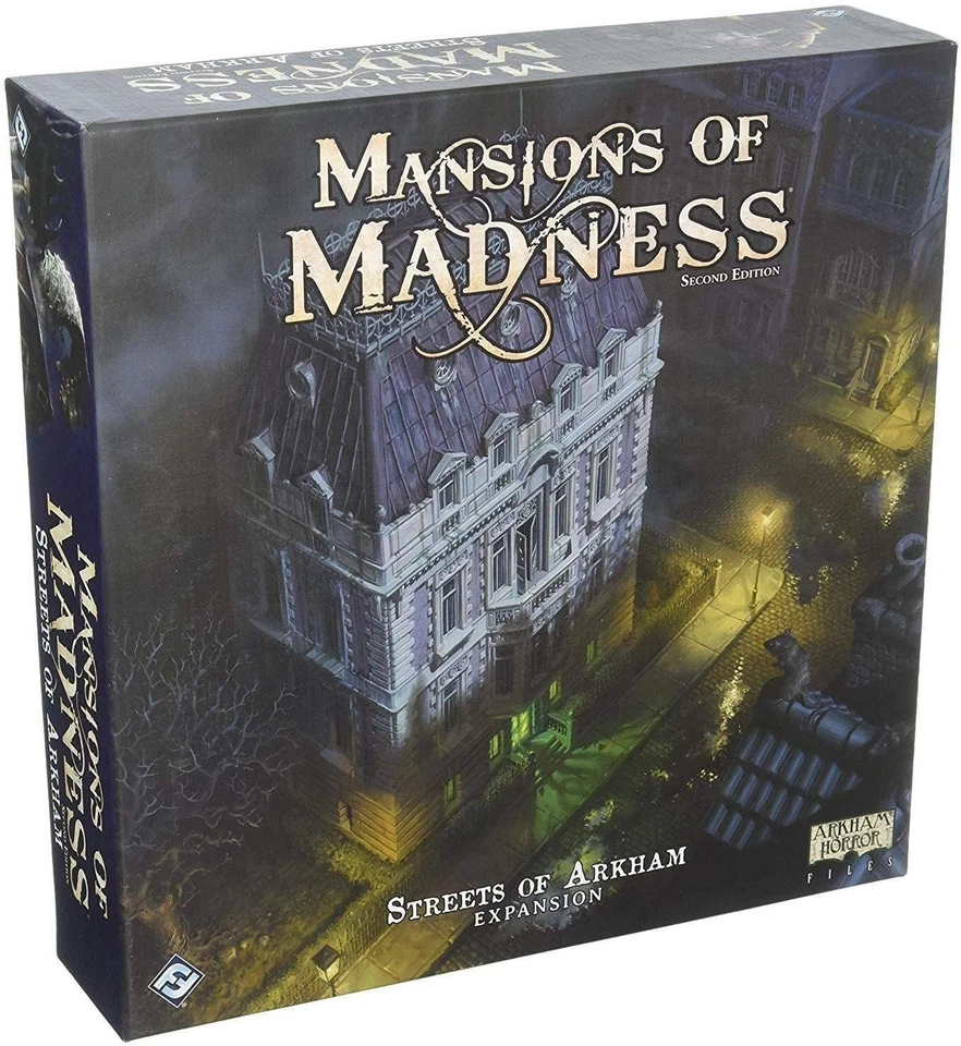 STREETS OF ARKHAM MANSIONS OF MADNESS 2ND EDITION EXPANSION PACK - Image 1 of 4