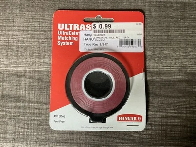 Hangar 9 Hanu83520 Ultra Stripe True Red 1/16in - Image 1 of 2