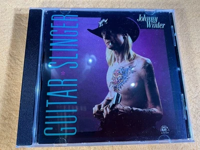 K13-41 JOHNNY WINTER Guitar Slinger - 1984 - ALCD 4735 - CD - BLUES - Image 1 of 4