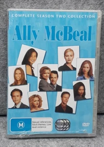 NEW: ALLY MCBEAL Season 2 TV Series 6 Disc DVD Set Region 4 PAL Free Fast Post - Picture 1 of 2