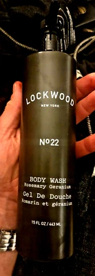 LOCKWOOD NEW YORK No22 BODY WASH ROSEMARY GERANIUM Gel De Douche 15FL OZ 443ML - Image 1 of 4