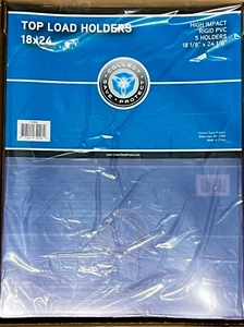 25 CSP 18X24 TOPLOAD POSTER COVER / PHOTO TOPLOADER HOLDERS CASE OF 5/5CT PACKS - Picture 1 of 4
