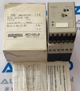 SCHIELE SRN mecotron AC220-240V Current Monitoring RELAY NEW IN BOX - Picture 1 of 7