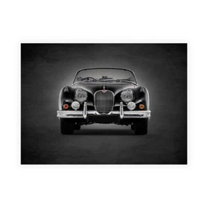 Stampa su Tela su Carta Poster o Quadro Rogan Mark Jaguar XK150 1958 - Picture 1 of 2