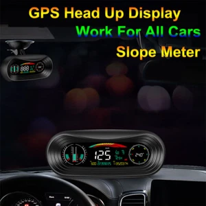 Car Off Road Digital GPS 4x4 Inclinometer Compass Slope Meter Off Road Escort - Picture 1 of 12