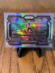 2024 Panini Prizm WWE #6 Braun Strowman Silver Prizms - Picture 1 of 2