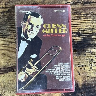 Glenn Miller at the Cafe Rouge Cassette Tape Vintage Chevron 1976 - Image 1 of 4