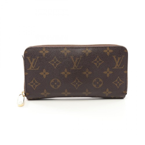 LOUIS VUITTON（LV） Portafoglio lungo Louis Vuitton Zippy M60017 Monogram tela marrone usatox un